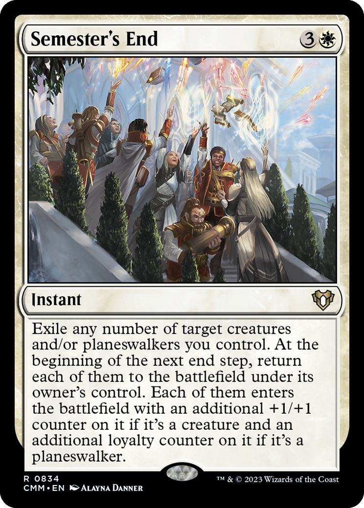 Image of Semester's End (CMM-834) - Commander Masters