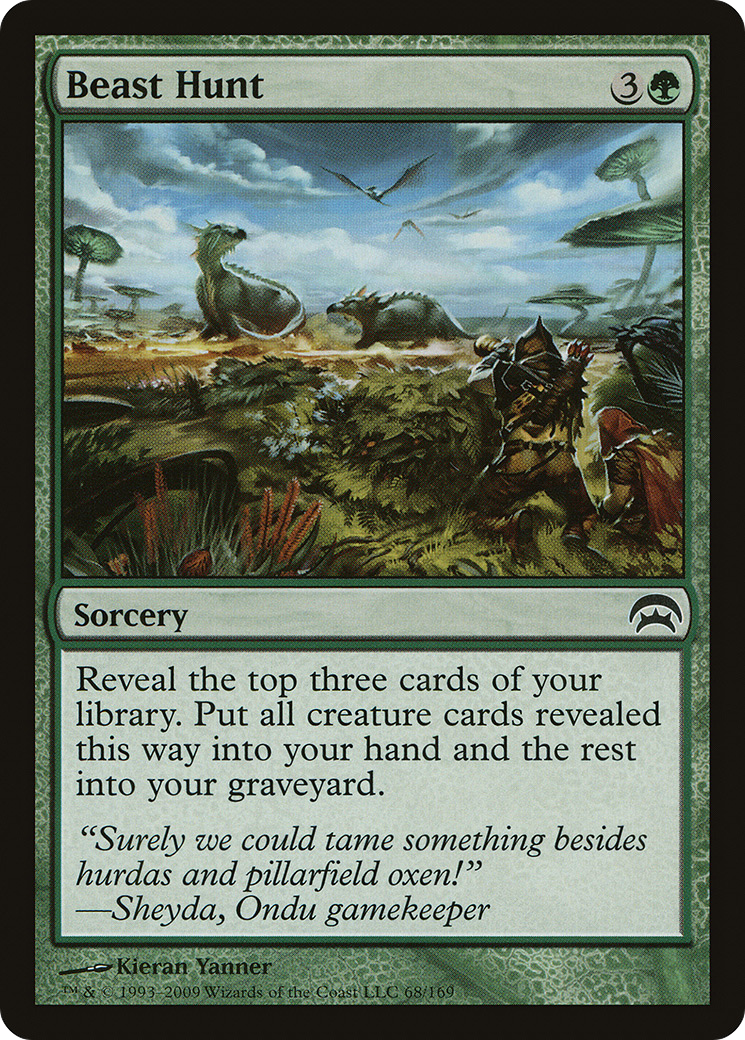 Image of Beast Hunt (HOP-068) - Planechase