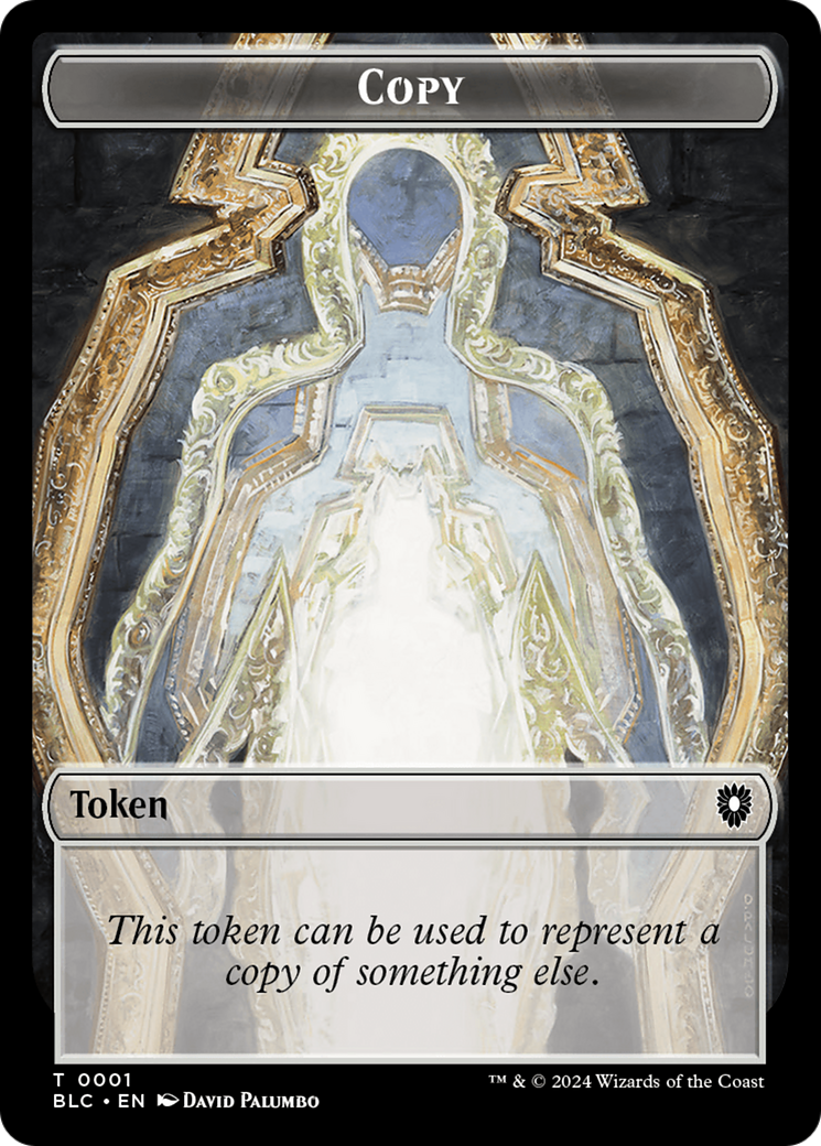 Image of Copy (TBLC-001) - Bloomburrow Commander Tokens