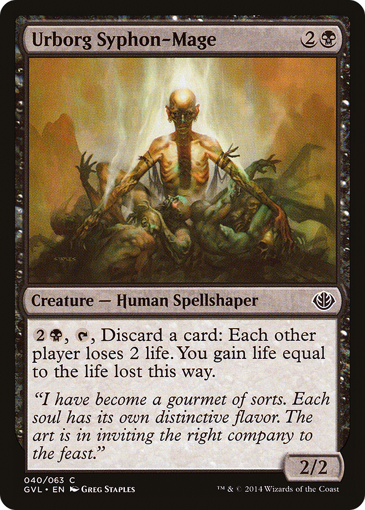 Image of Urborg Syphon-Mage (DD3-) - Duel Decks Anthology: Garruk vs. Liliana