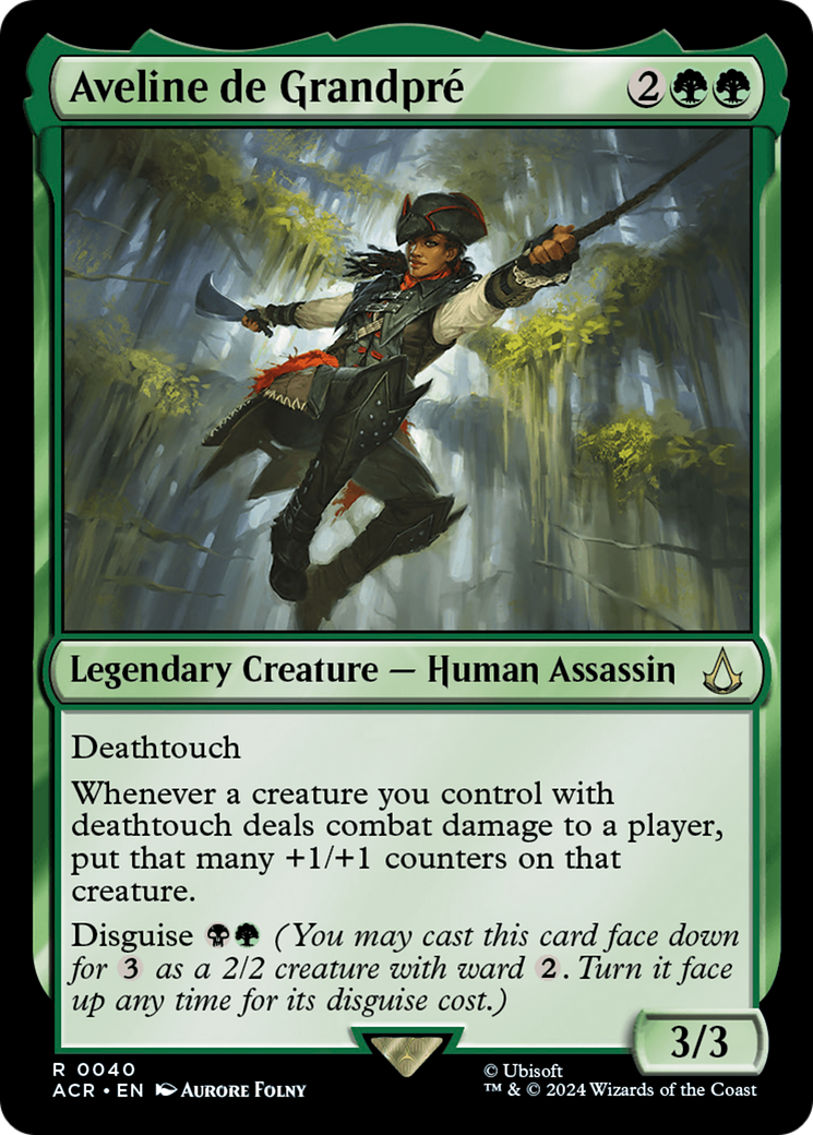 Image of Aveline de Grandpre (ACR-040) - Assassin's Creed Foil
