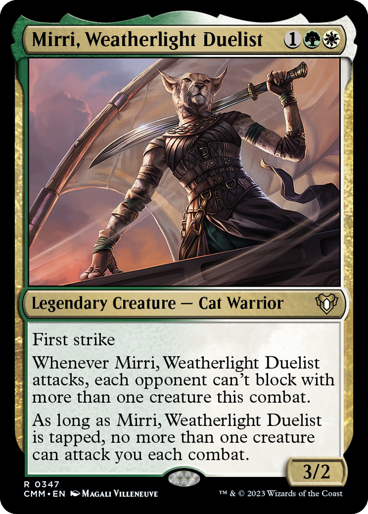 Image of Mirri, Weatherlight Duelist (CMM-347) - Commander Masters