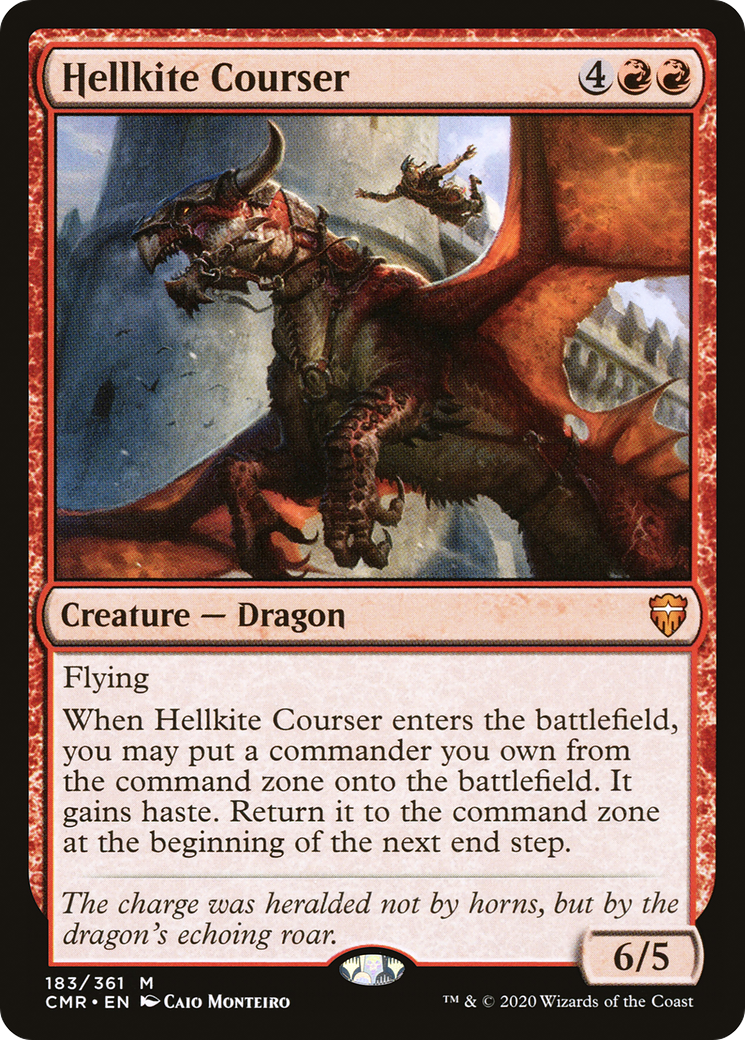 Image of Hellkite Courser (CMR-183) - Commander Legends
