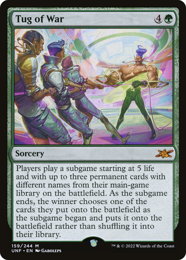 Image of Tug of War (UNF-159) - Unfinity Foil