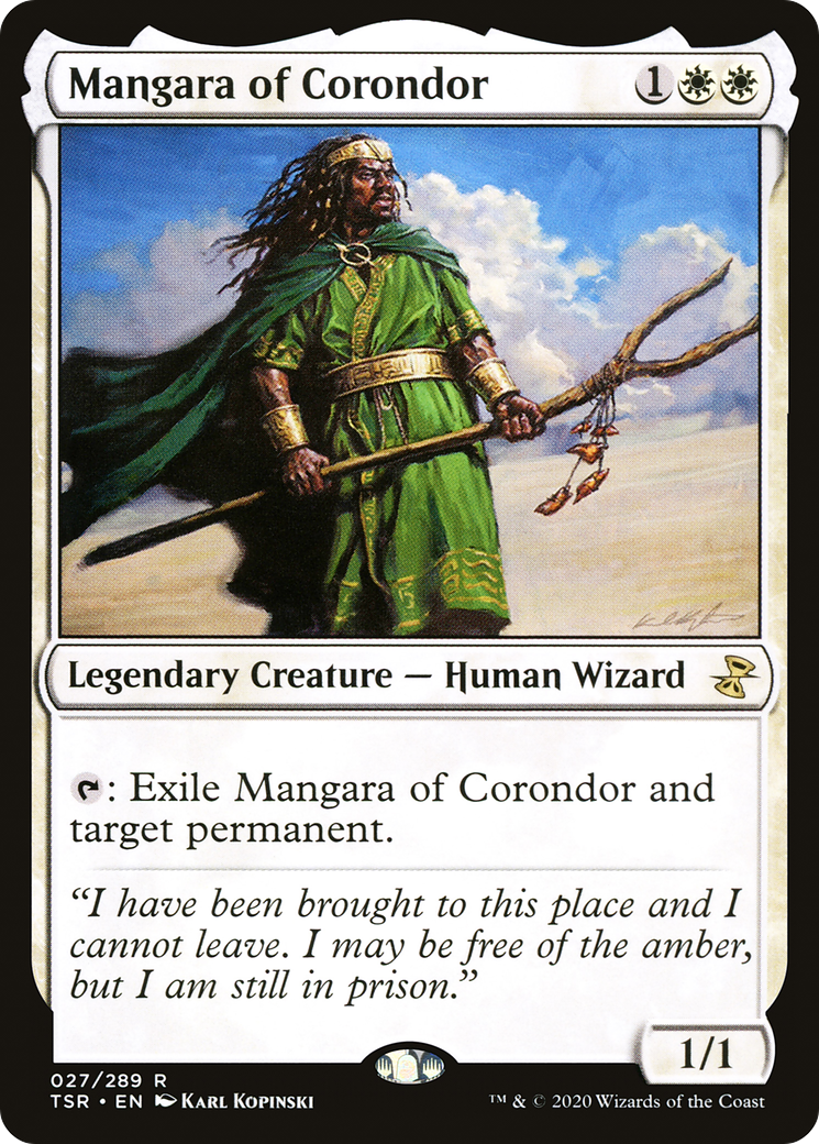 Image of Mangara of Corondor (TSR-027) - Time Spiral Remastered Foil