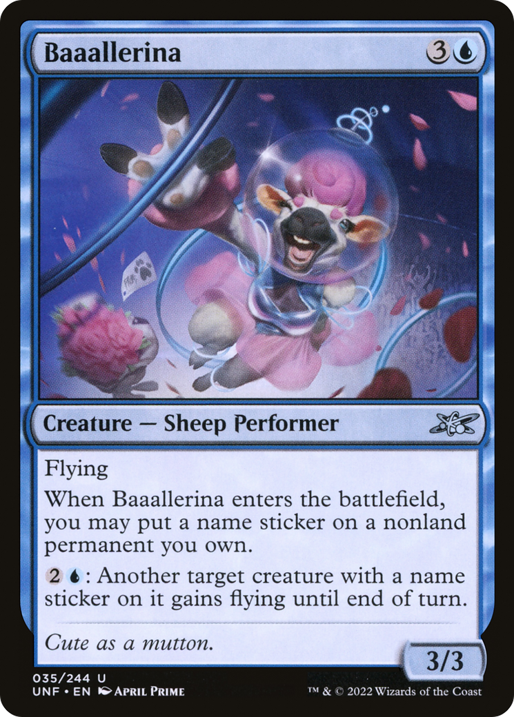 Image of Baaallerina (UNF-035) - Unfinity