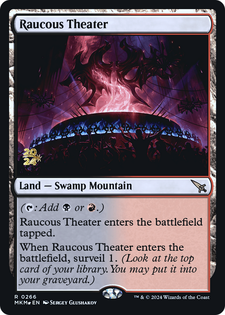 Image of Raucous Theater (PRE-266) - Murders at Karlov Manor Promos Foil