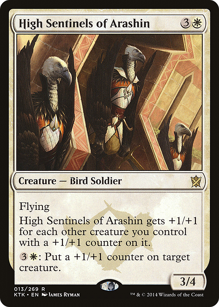 Image of High Sentinels of Arashin (KTK-013) - Khans of Tarkir