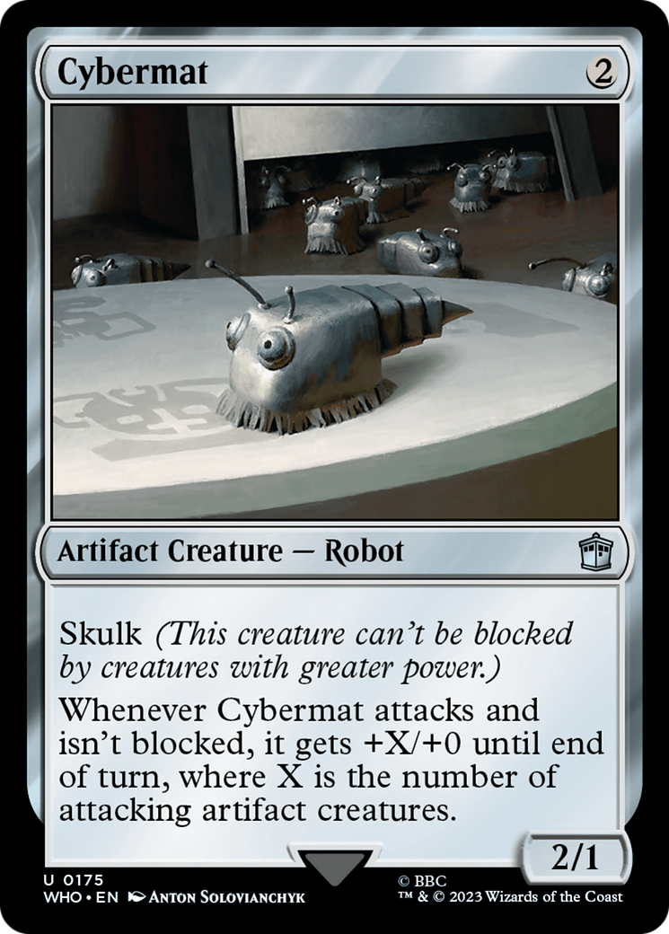 Image of Cybermat (WHO-175) - Doctor Who Foil