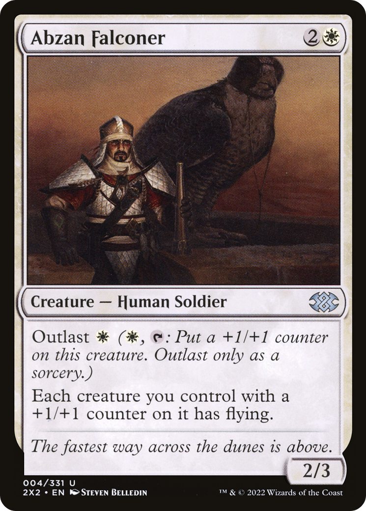 Image of Abzan Falconer (2X2-004) - Double Masters 2022 Foil