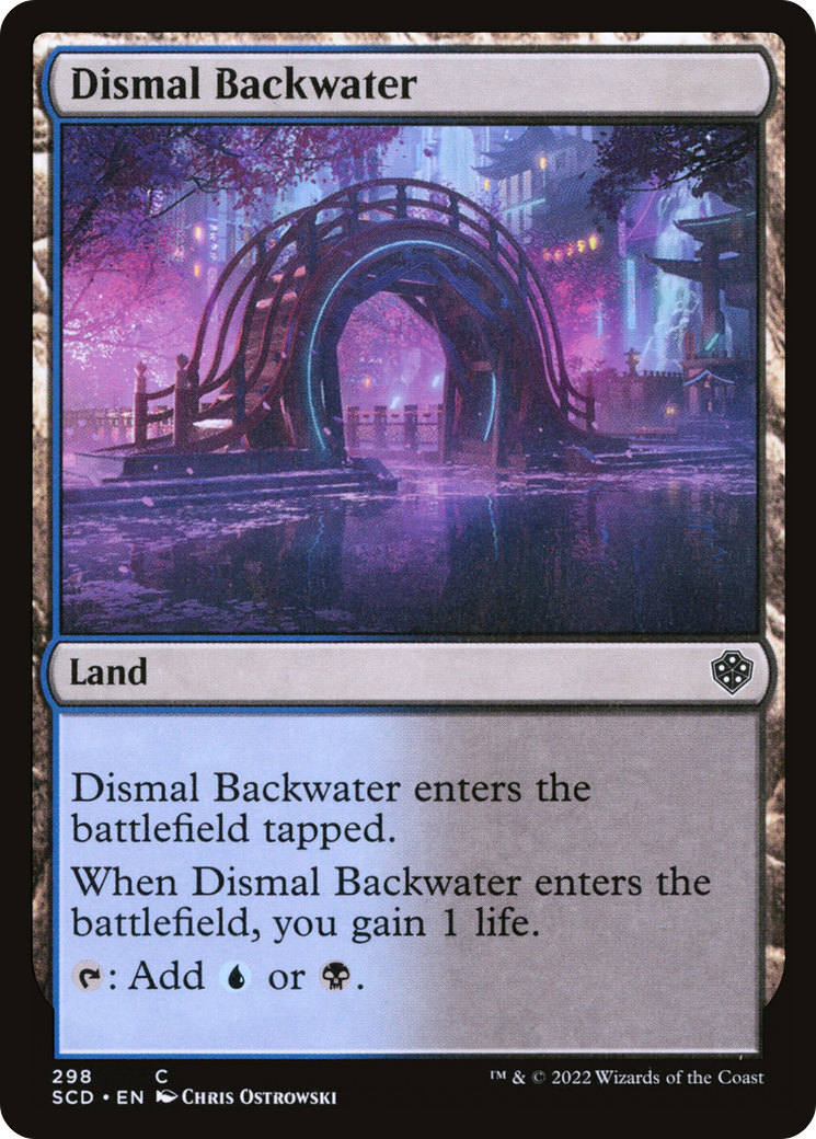 Image of Dismal Backwater (SCD-298) - Starter Commander Decks