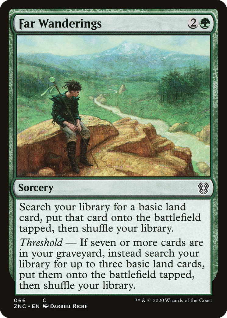 Image of Far Wanderings (ZNC-066) - Zendikar Rising Commander