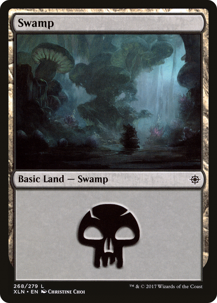 Image of Swamp (268) (XLN-268) - Ixalan Foil