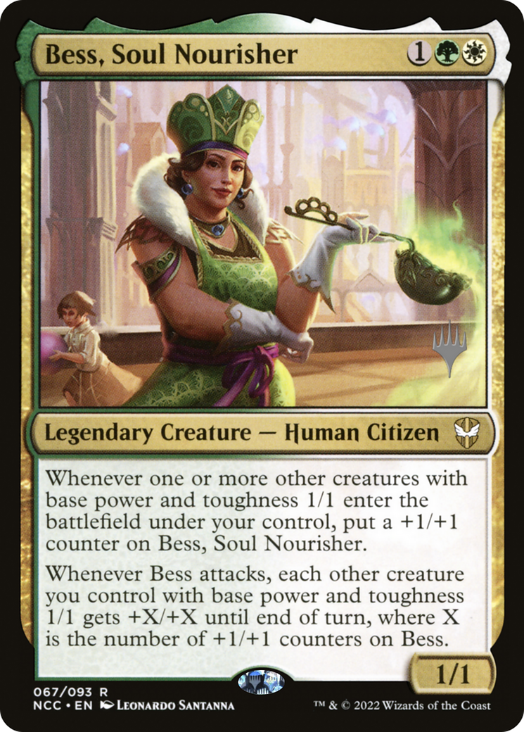 Image of Bess, Soul Nourisher (PPSNC-067) - New Capenna Commander Promos Foil