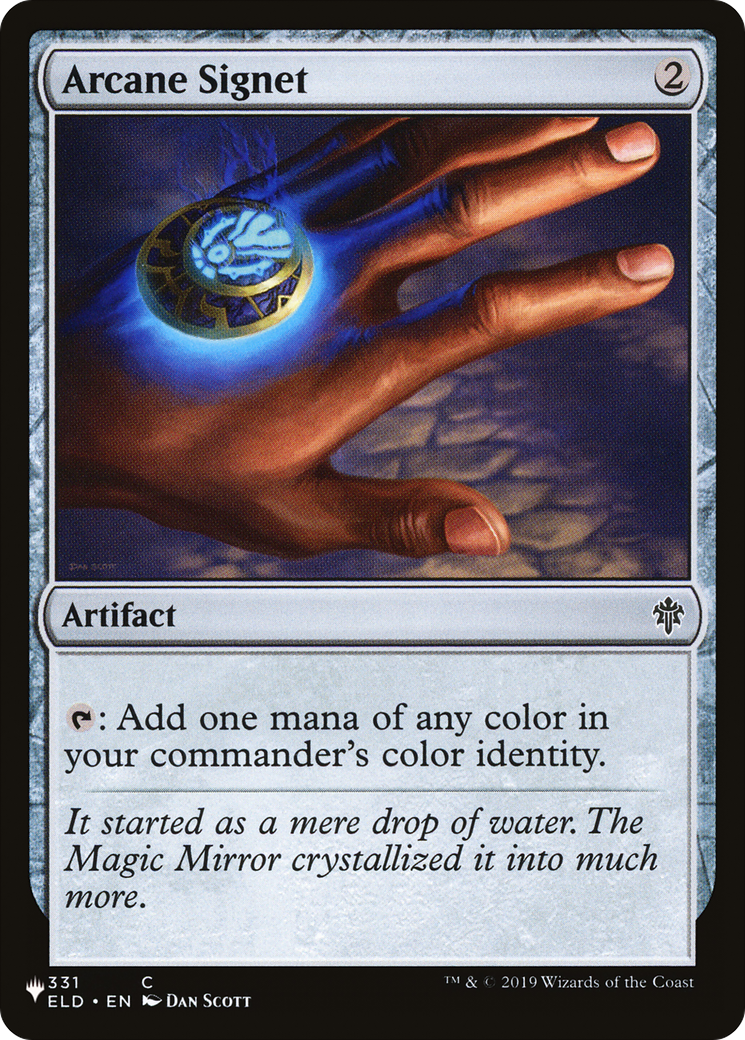 Image of Arcane Signet (ELD) (LIST-331) - The List