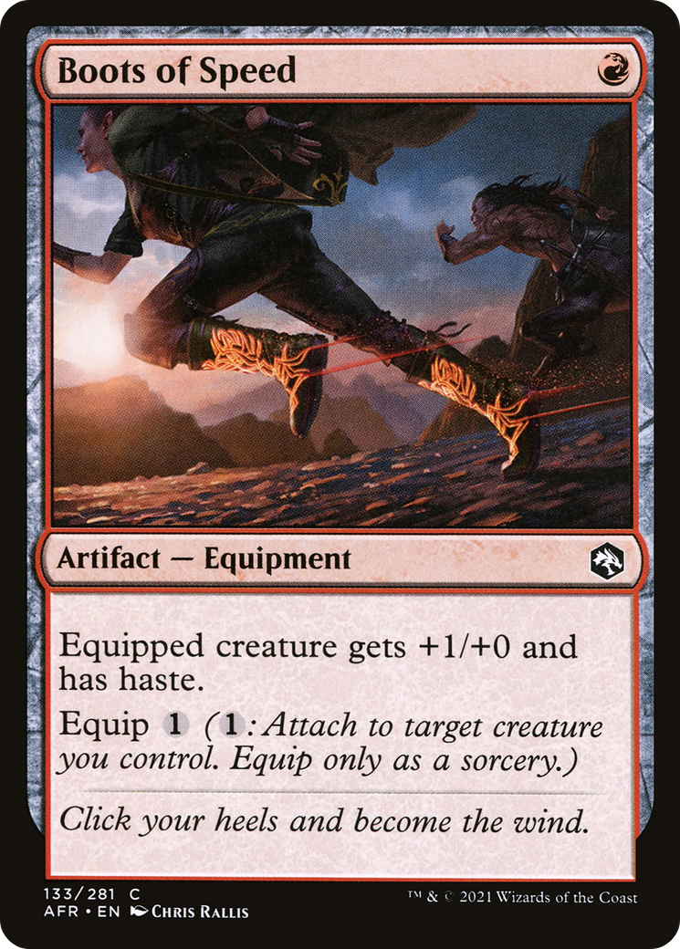 Image of Boots of Speed (AFR-133) - Adventures in the Forgotten Realms