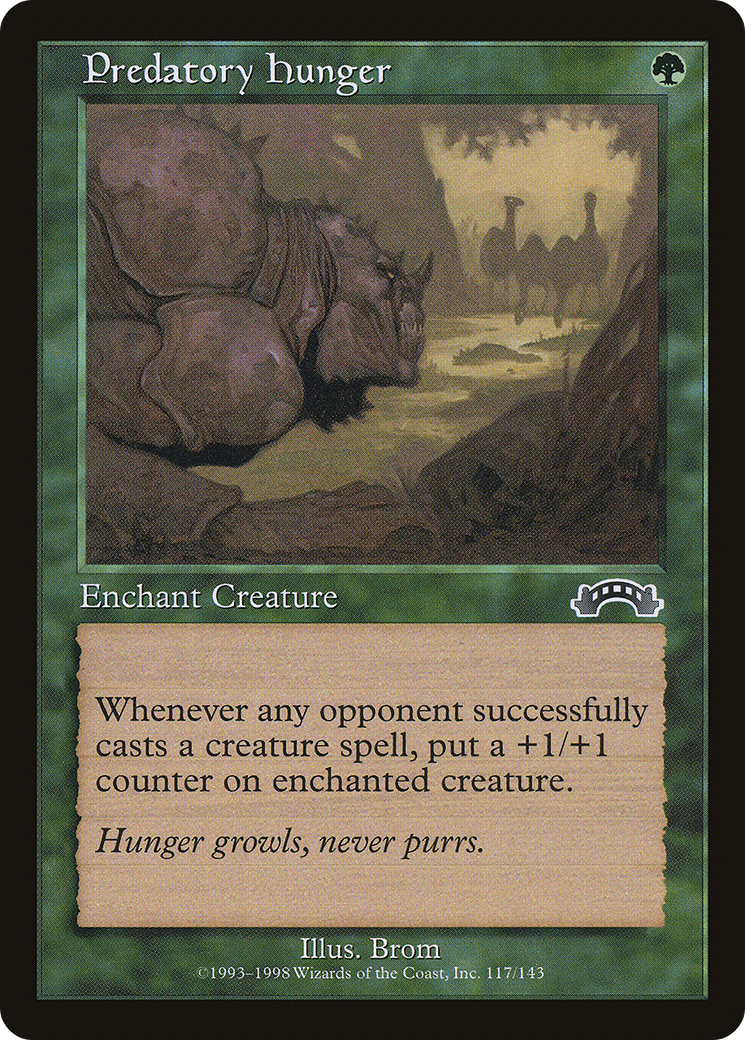 Image of Predatory Hunger (EXO-117) - Exodus
