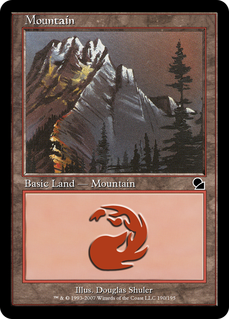 Image of Mountain (ME1-190) - Masters Edition Foil