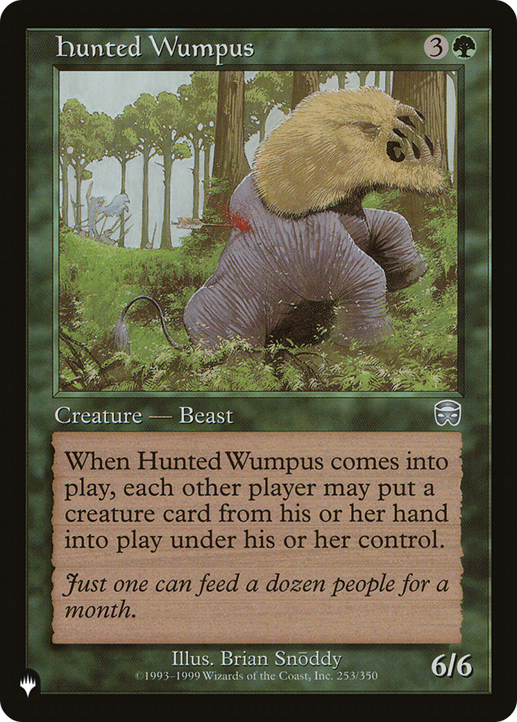 Image of Hunted Wumpus (LIST-MMQ-253) - The List