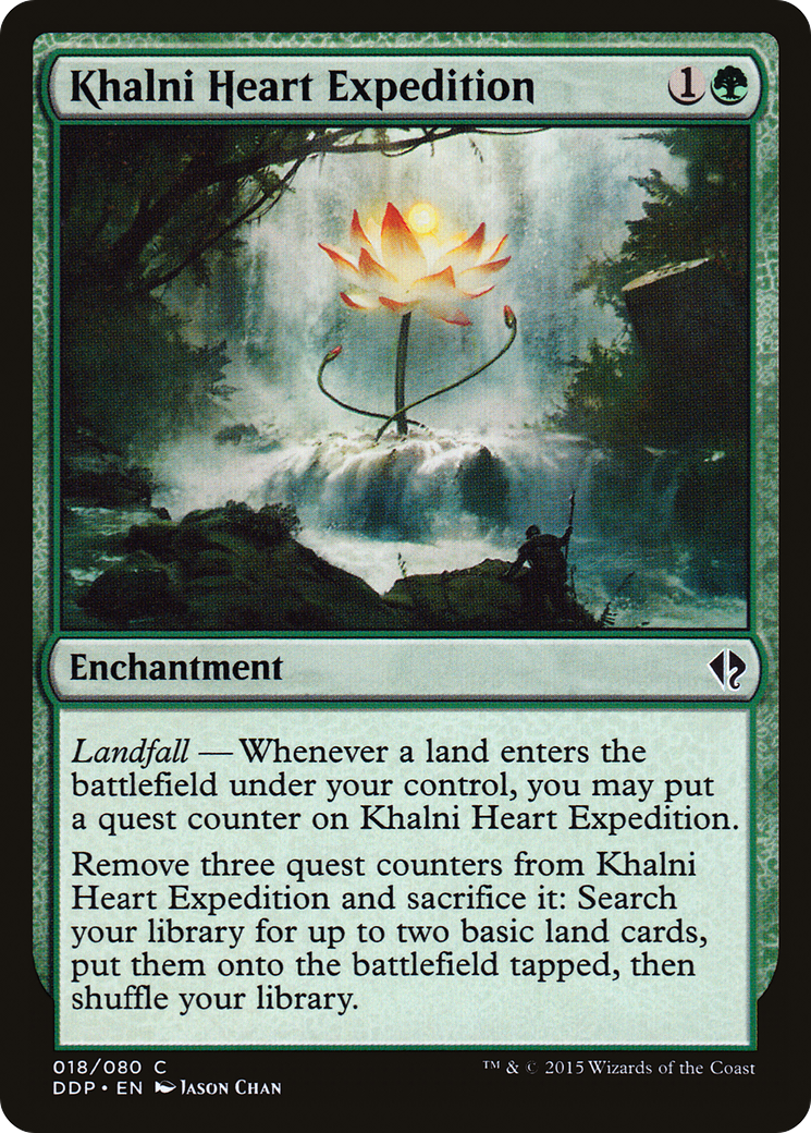 Image of Khalni Heart Expedition (DDP-018) - Duel Decks: Zendikar vs. Eldrazi