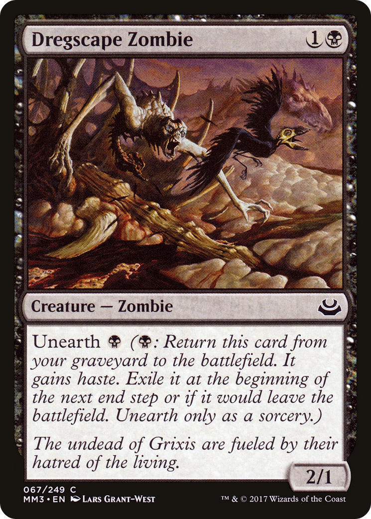 Image of Dregscape Zombie (MM3-067) - Modern Masters 2017 Foil