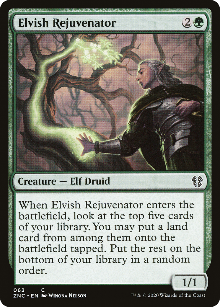 Image of Elvish Rejuvenator (ZNC-063) - Zendikar Rising Commander