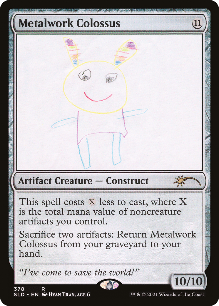 Image of Metalwork Colossus (378) (SLD-378) - Secret Lair Drop