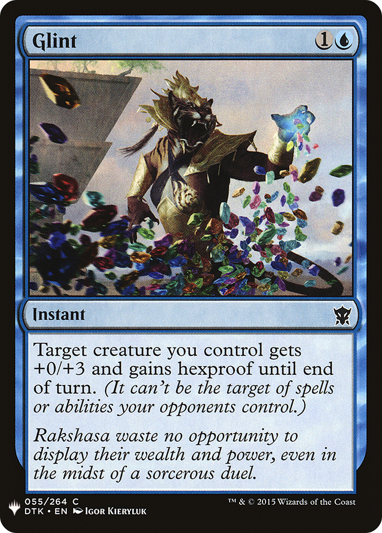 Image of Glint (LIST-DTK-55) - The List