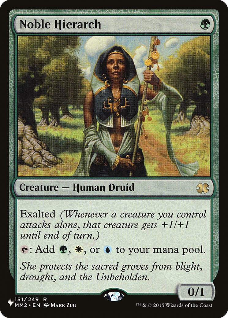 Image of Noble Hierarch (LIST-MM2-151) - The List