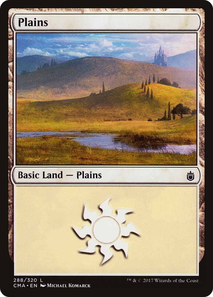 Image of Plains (288) (CMA-288) - Commander Anthology
