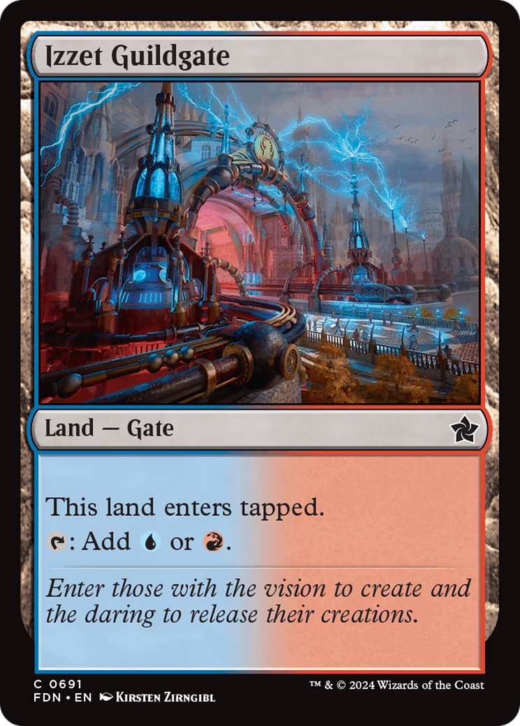 Image of Izzet Guildgate (FDN-691) - Foundations