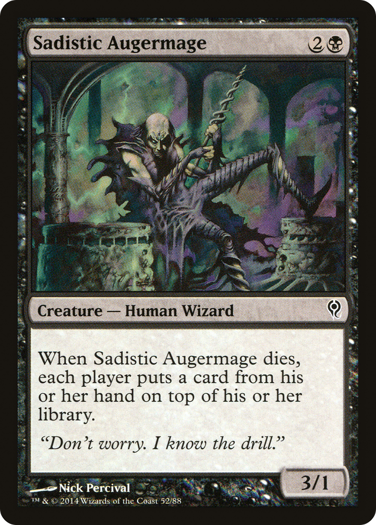 Image of Sadistic Augermage (DDM-052) - Duel Decks: Jace vs. Vraska
