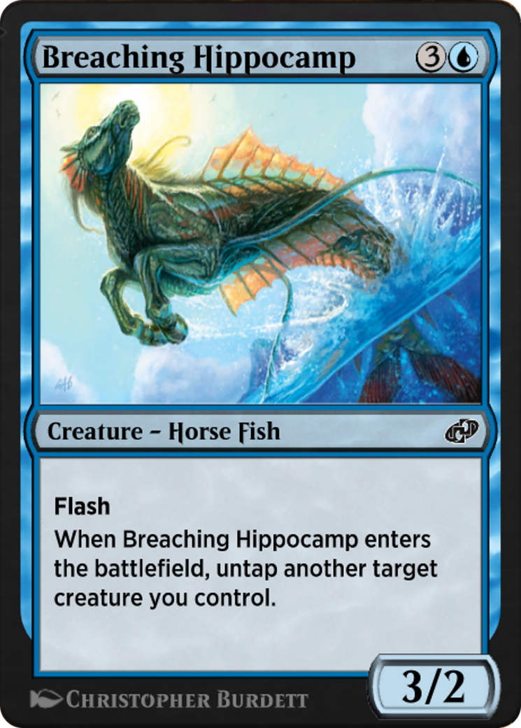Image of Breaching Hippocamp (J21-170) - Jumpstart: Historic Horizons