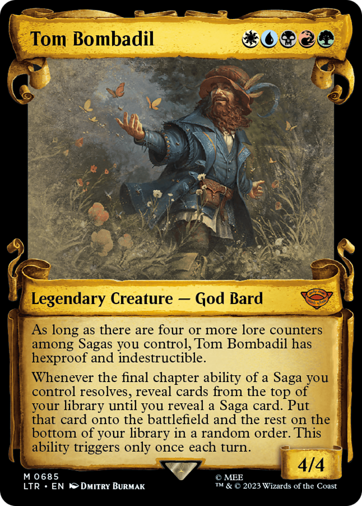 Image of Tom Bombadil (Showcase Scrolls) (LTR-685) - The Lord of the Rings: Tales of Middle-earth: (Showcase) Foil
