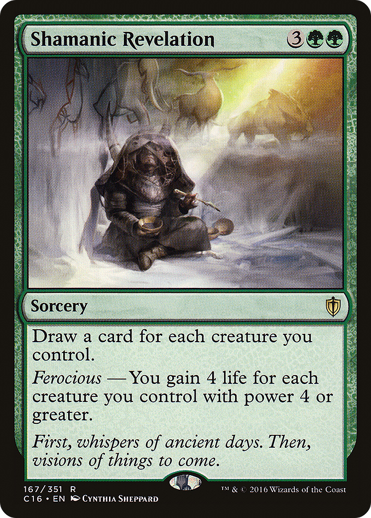 Image of Shamanic Revelation (C16-167) - Commander 2016