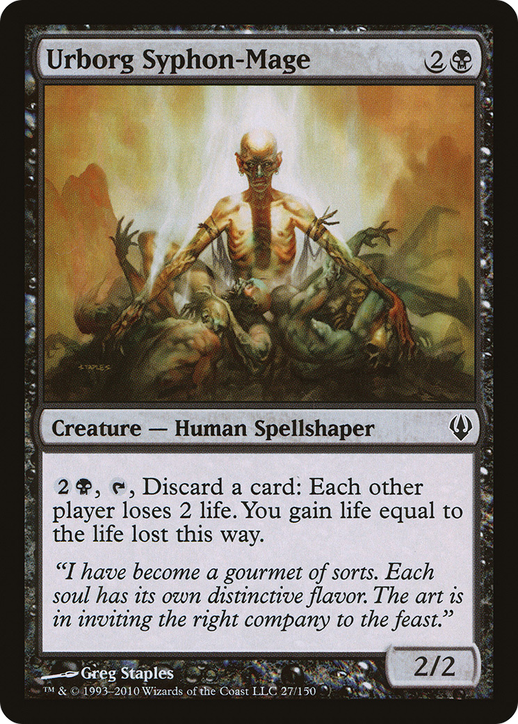 Image of Urborg Syphon-Mage (ARC-027) - Archenemy