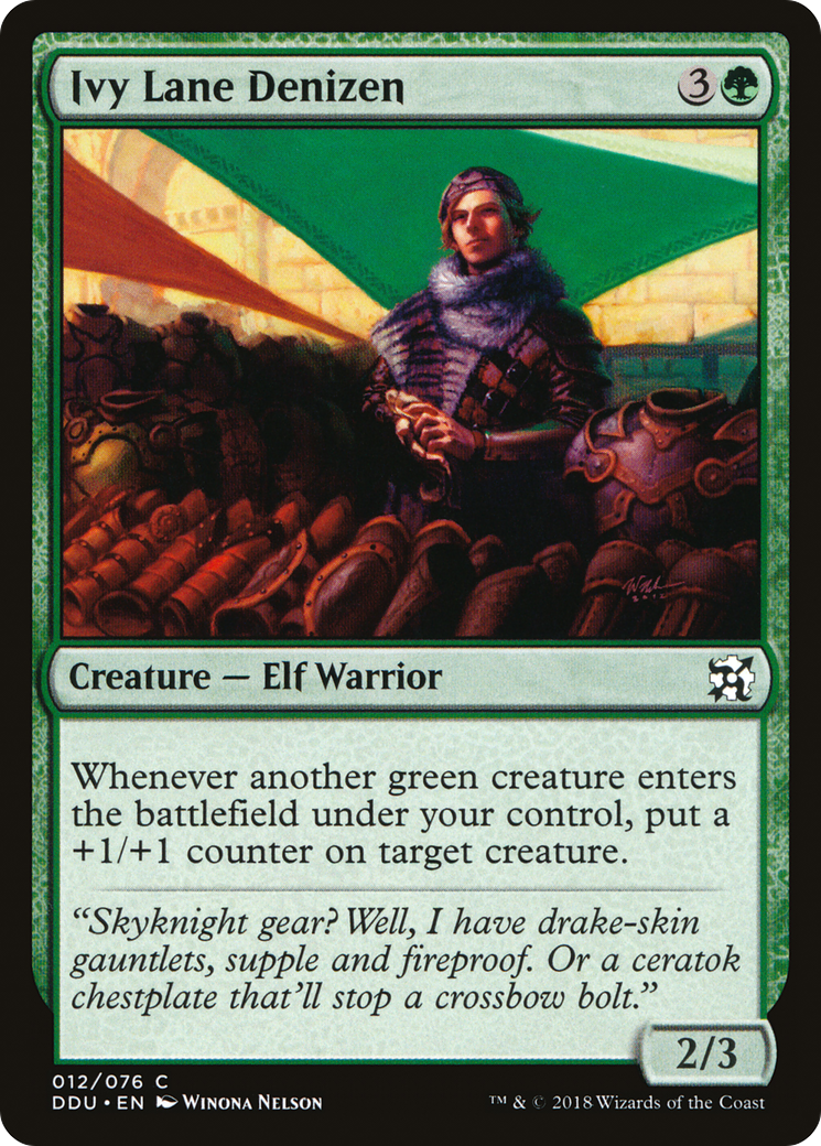 Image of Ivy Lane Denizen (DDU-012) - Duel Decks: Elves vs. Inventors