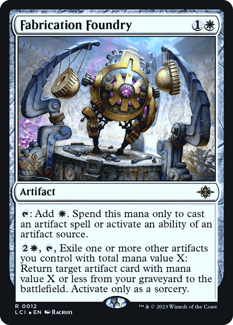 Image of Fabrication Foundry (PRE-012) - The Lost Caverns of Ixalan Promos Foil