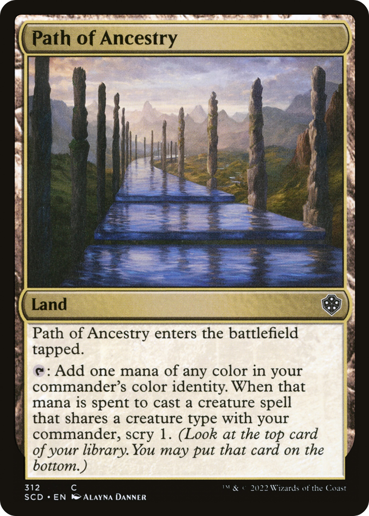 Image of Path of Ancestry (SCD-312) - Starter Commander Decks
