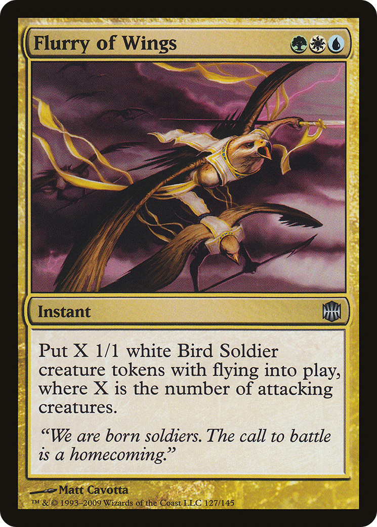 Image of Flurry of Wings (ARB-127) - Alara Reborn Foil