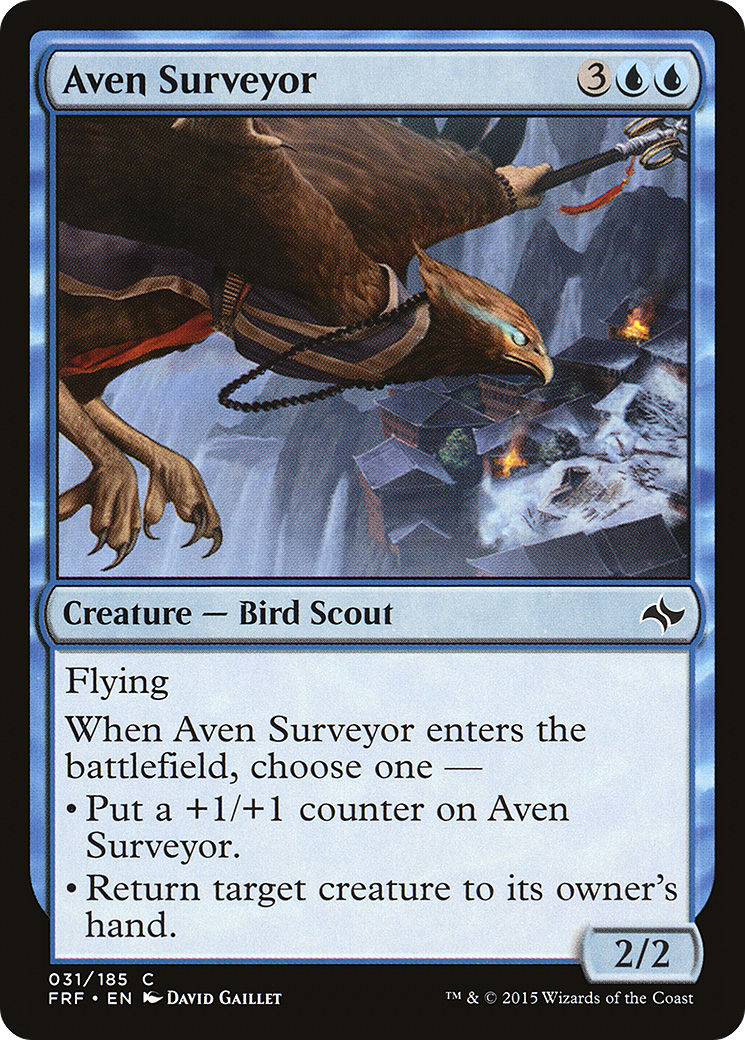 Image of Aven Surveyor (FRF-031) - Fate Reforged Foil