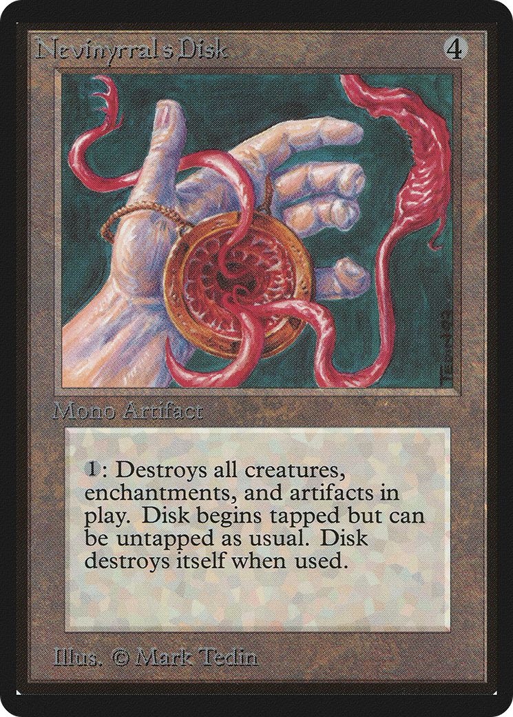 Image of Nevinyrral's Disk (LEB-) - Limited Edition Beta