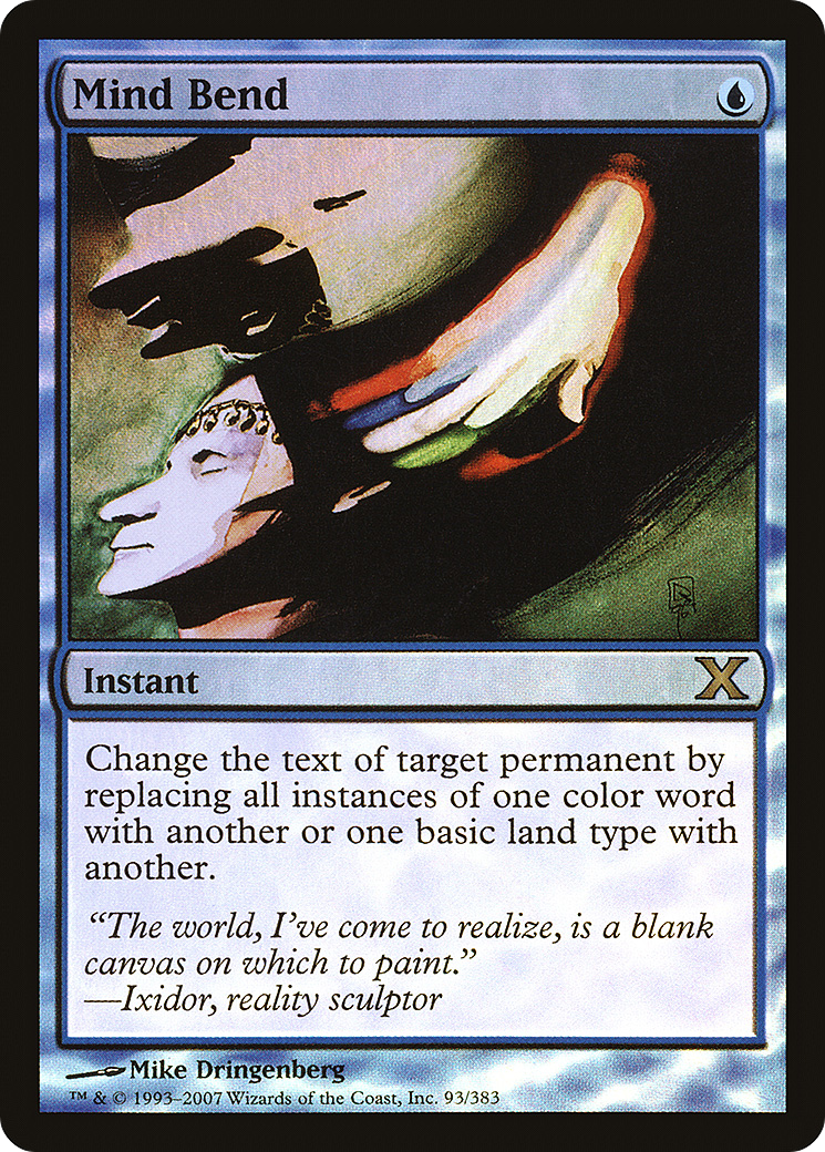 Image of Mind Bend (10E-93★) - Tenth Edition Foil
