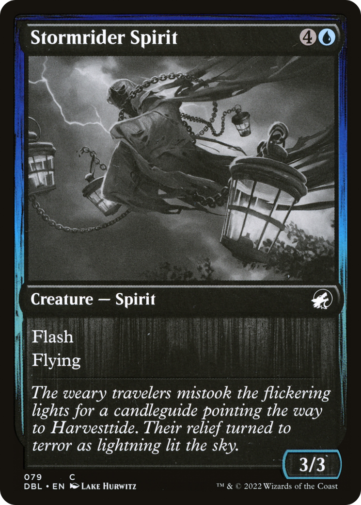 Image of Stormrider Spirit (DBL-079) - Innistrad: Double Feature