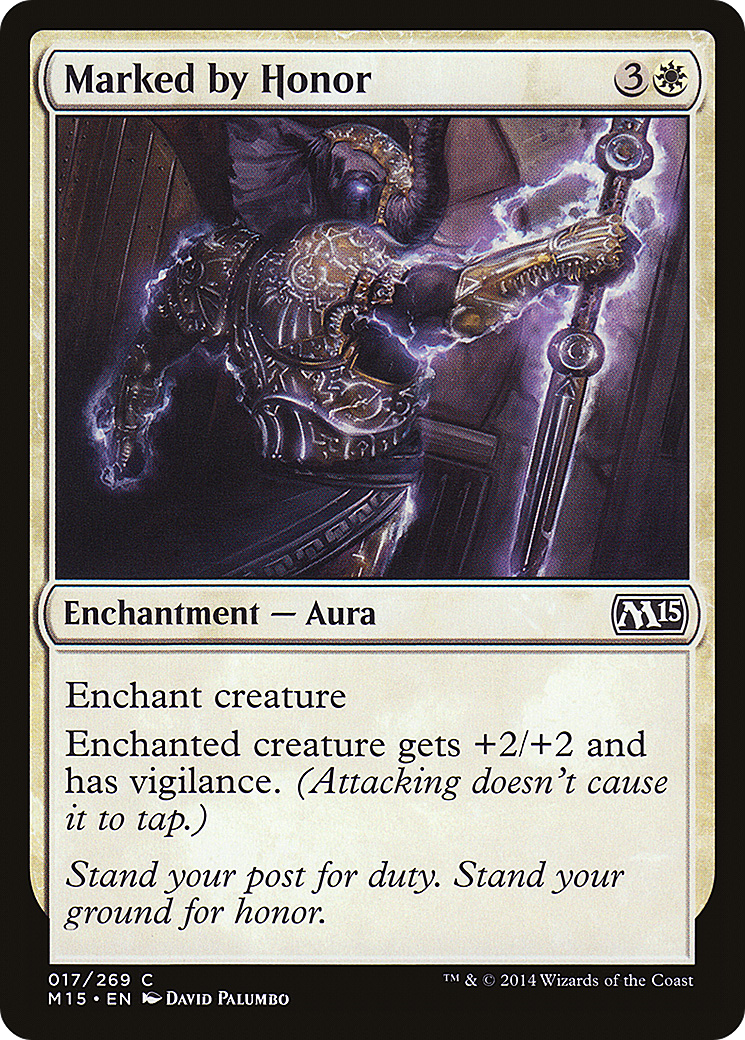 Image of Marked by Honor (M15-017) - Magic 2015 Foil