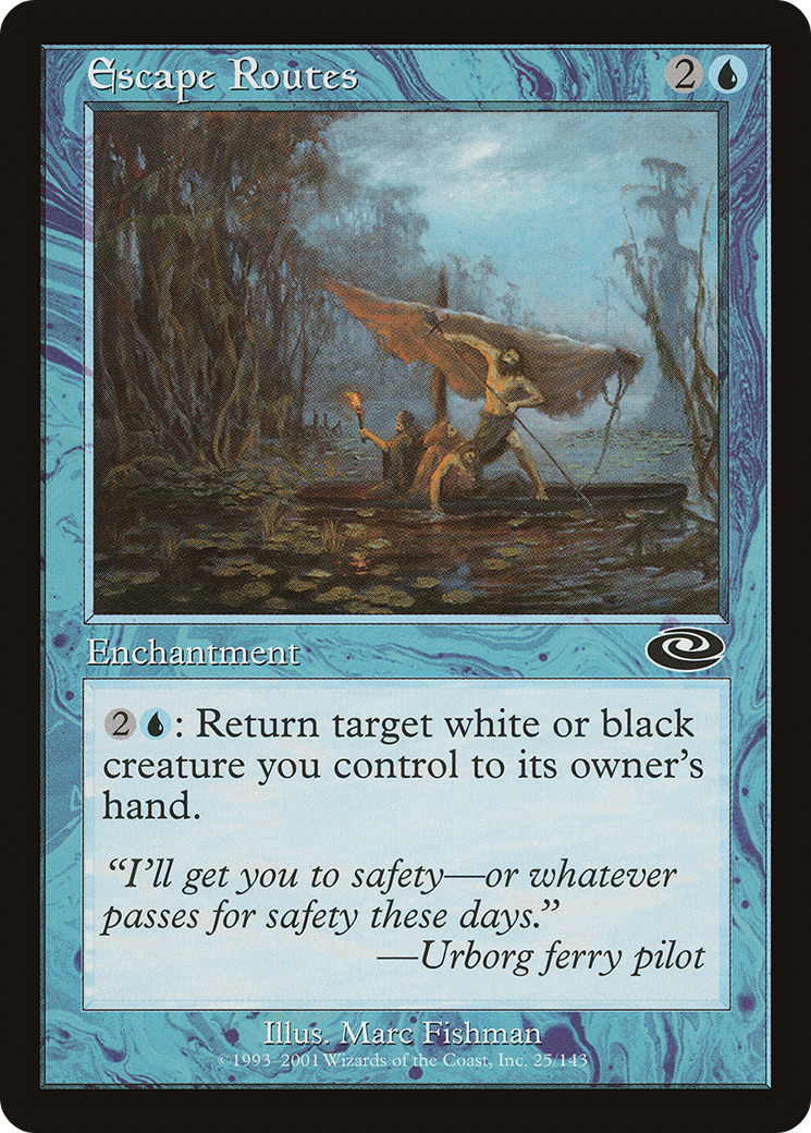 Image of Escape Routes (PLS-025) - Planeshift Foil