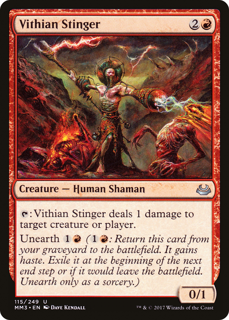 Image of Vithian Stinger (MM3-115) - Modern Masters 2017 Foil