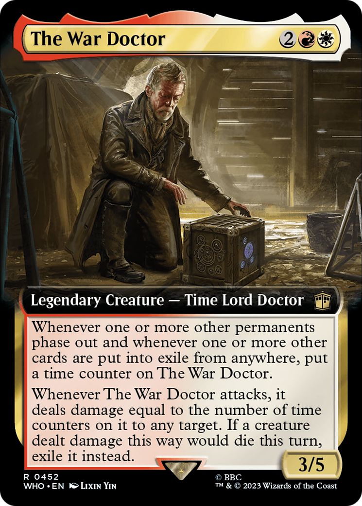 Image of The War Doctor (Extended Art) (WHO-452) - Doctor Who: (Extended Art)