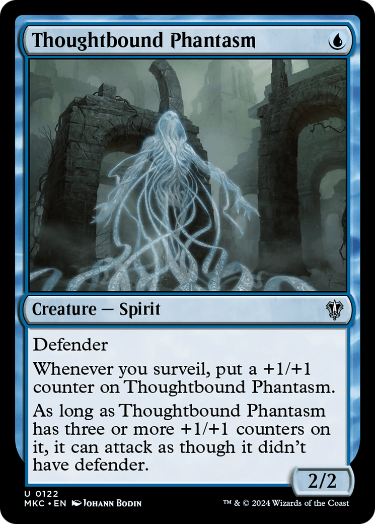 Image of Thoughtbound Phantasm (MKC-122) - Murders at Karlov Manor Commander
