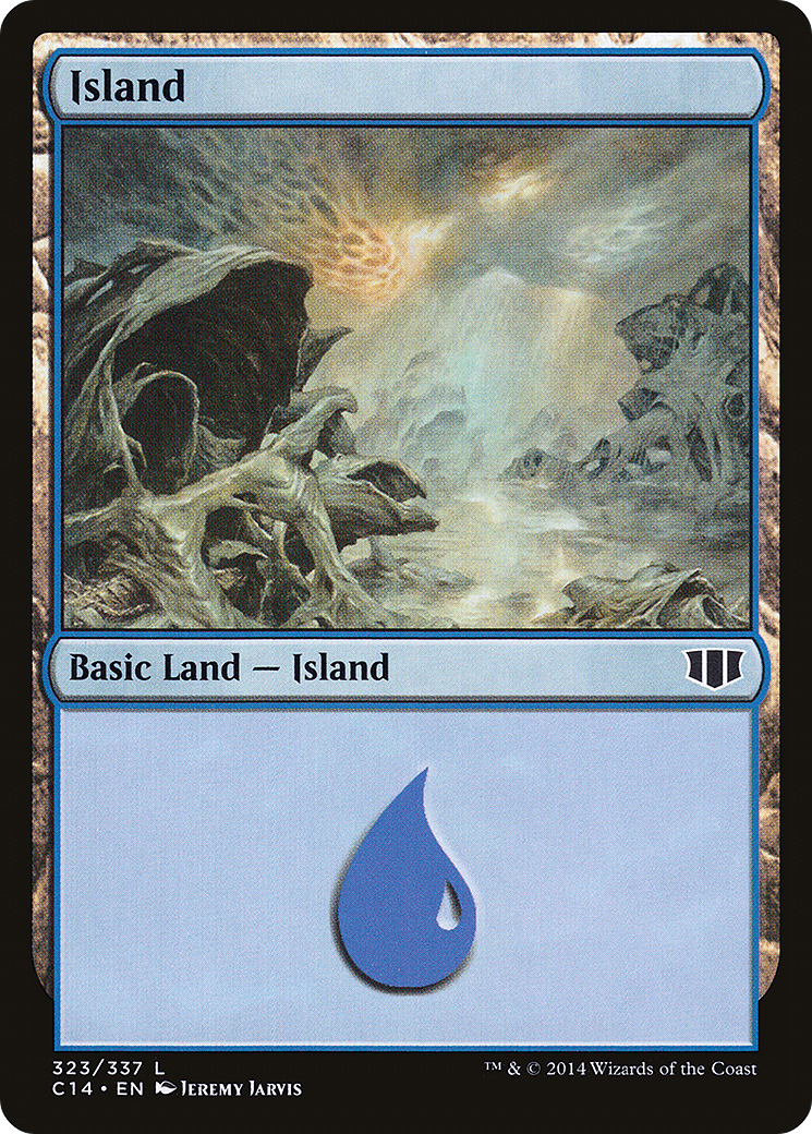Image of Island (C14-323) - Commander 2014